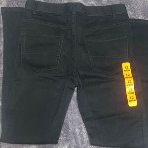 The Children's Place Black Kids Jeans - Back Pocket Design